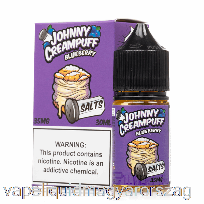 áfonya - Johnny Creampuff Salts - 30ml 35mg Vape Folyadék